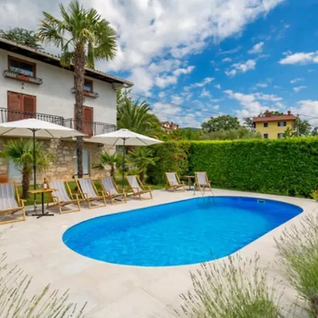 Lejlighed Sablic - Opatija-ika, With Stunning View On Sea In Middle Of Olive Garden With A Beautiful Pool Ika
