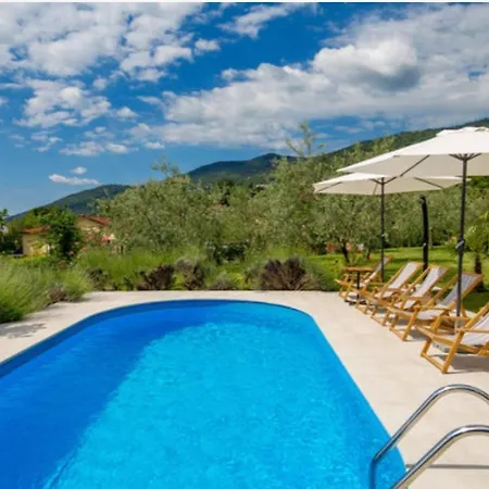 Lejlighed Sablic - Opatija-ika, With Stunning View On Sea In Middle Of Olive Garden With A Beautiful Pool Ika