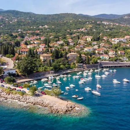 Sablic - Opatija-ika, With Stunning View On Sea In Middle Of Olive Garden With A Beautiful Pool Lejlighed Ika
